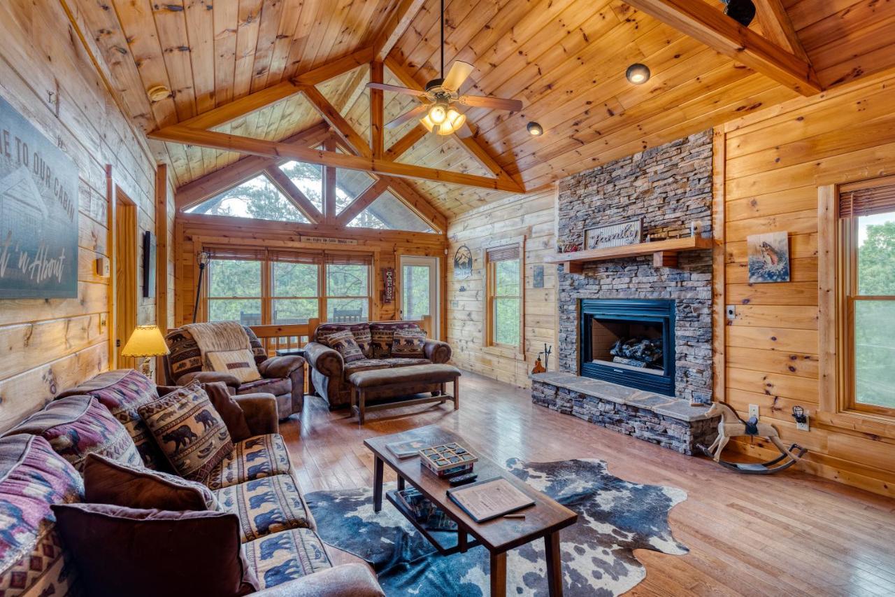 Trout N' About Your Blue Ridge Mountains Retreat, Hot Tub + Game Room! Эллиджей Экстерьер фото
