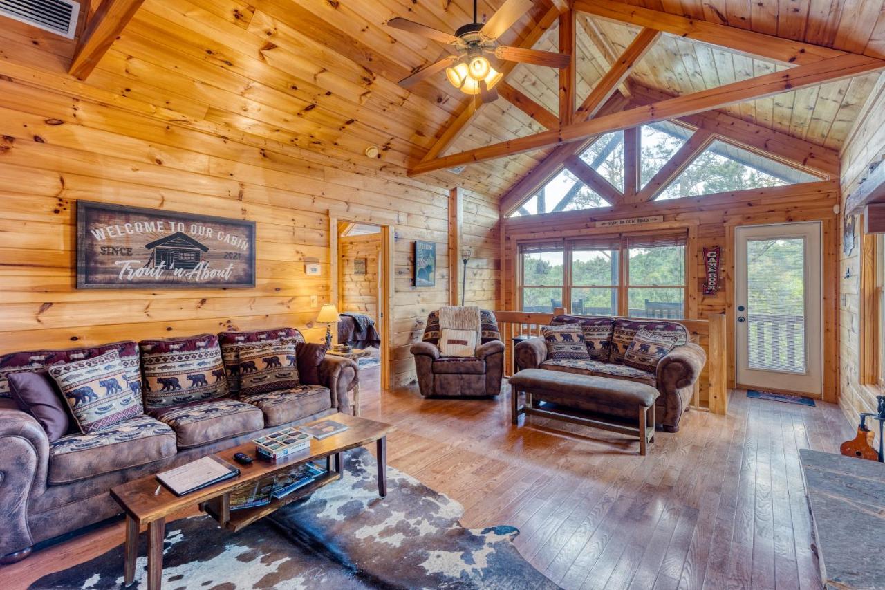 Trout N' About Your Blue Ridge Mountains Retreat, Hot Tub + Game Room! Эллиджей Экстерьер фото