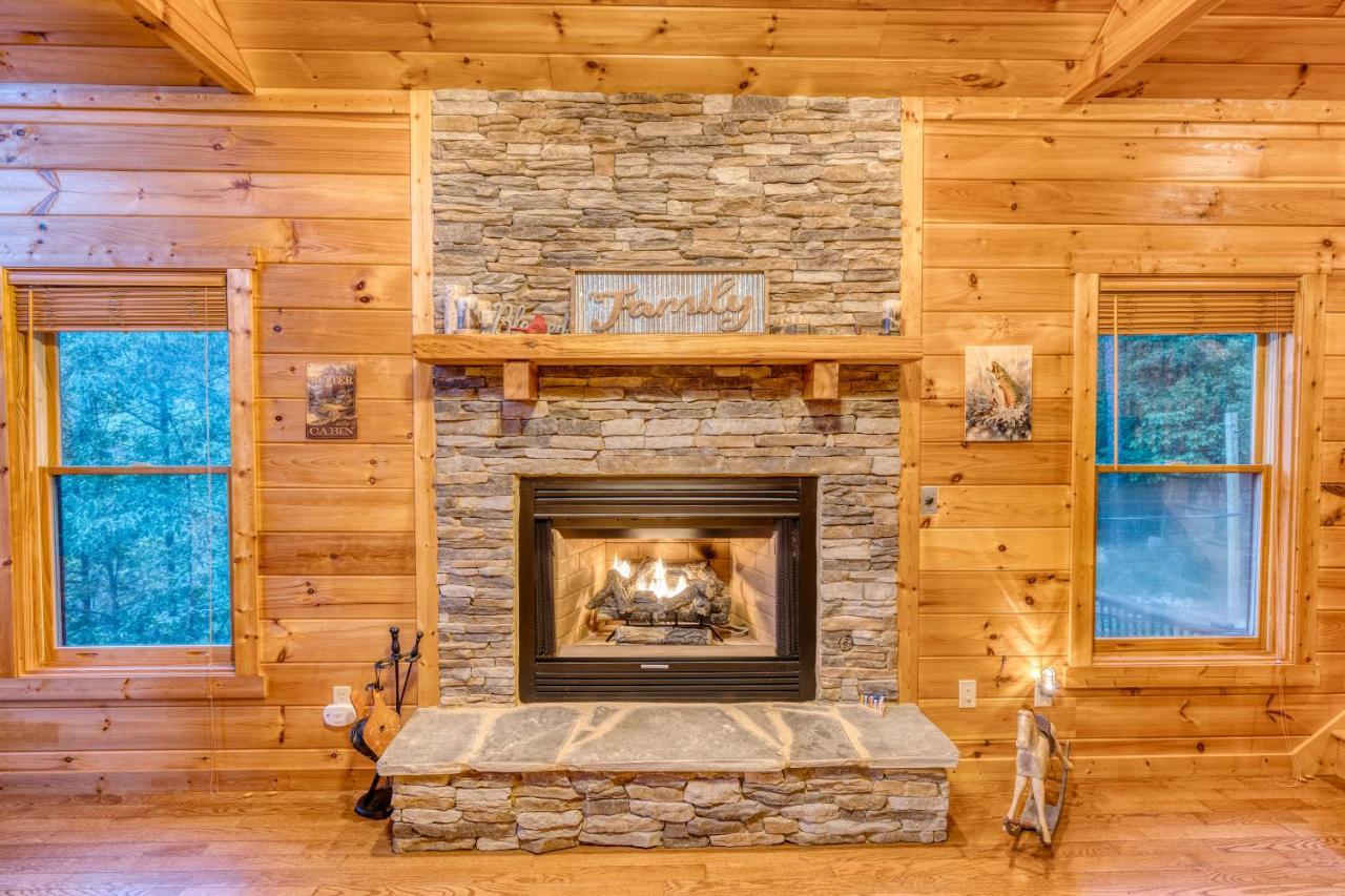 Trout N' About Your Blue Ridge Mountains Retreat, Hot Tub + Game Room! Эллиджей Экстерьер фото