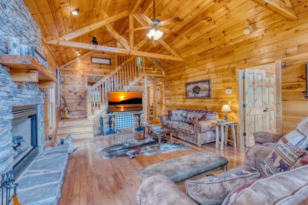 Trout N' About Your Blue Ridge Mountains Retreat, Hot Tub + Game Room! Эллиджей Экстерьер фото